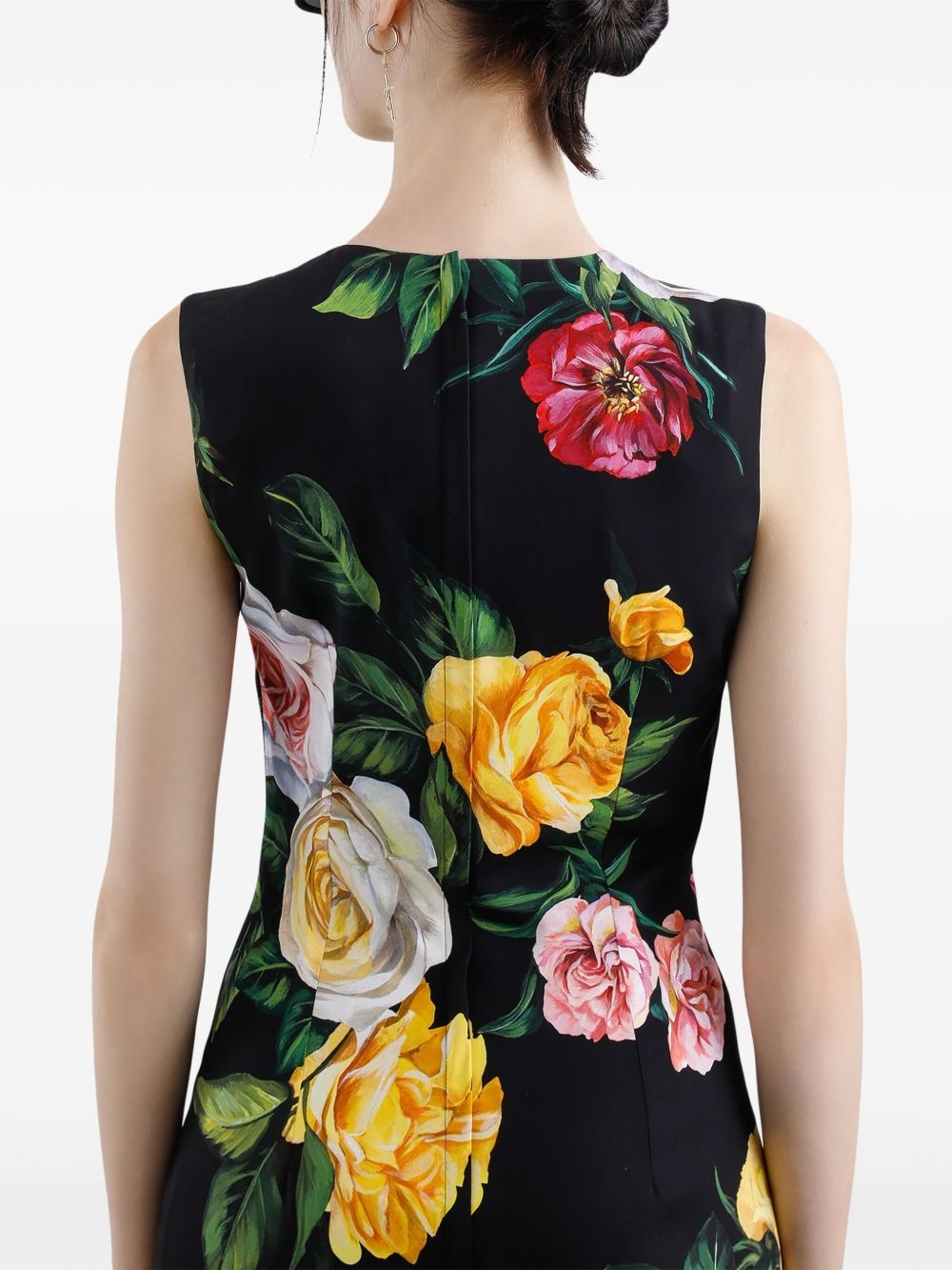 floral-print midi dress - 6