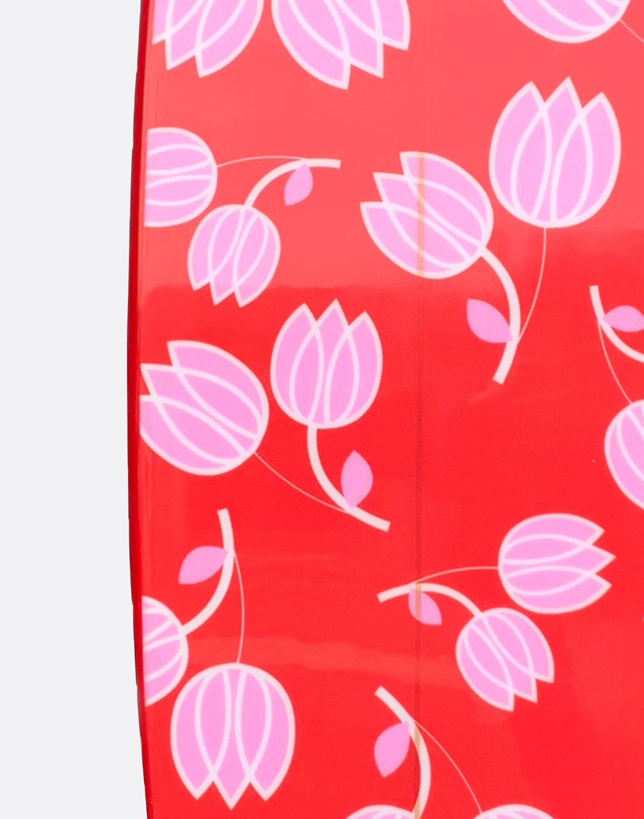 Custom 7' Surfboard - Tulips - 3