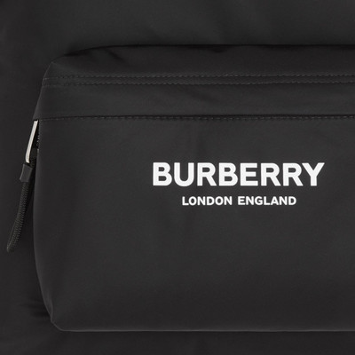 Burberry Logo Print Nylon Backpack outlook