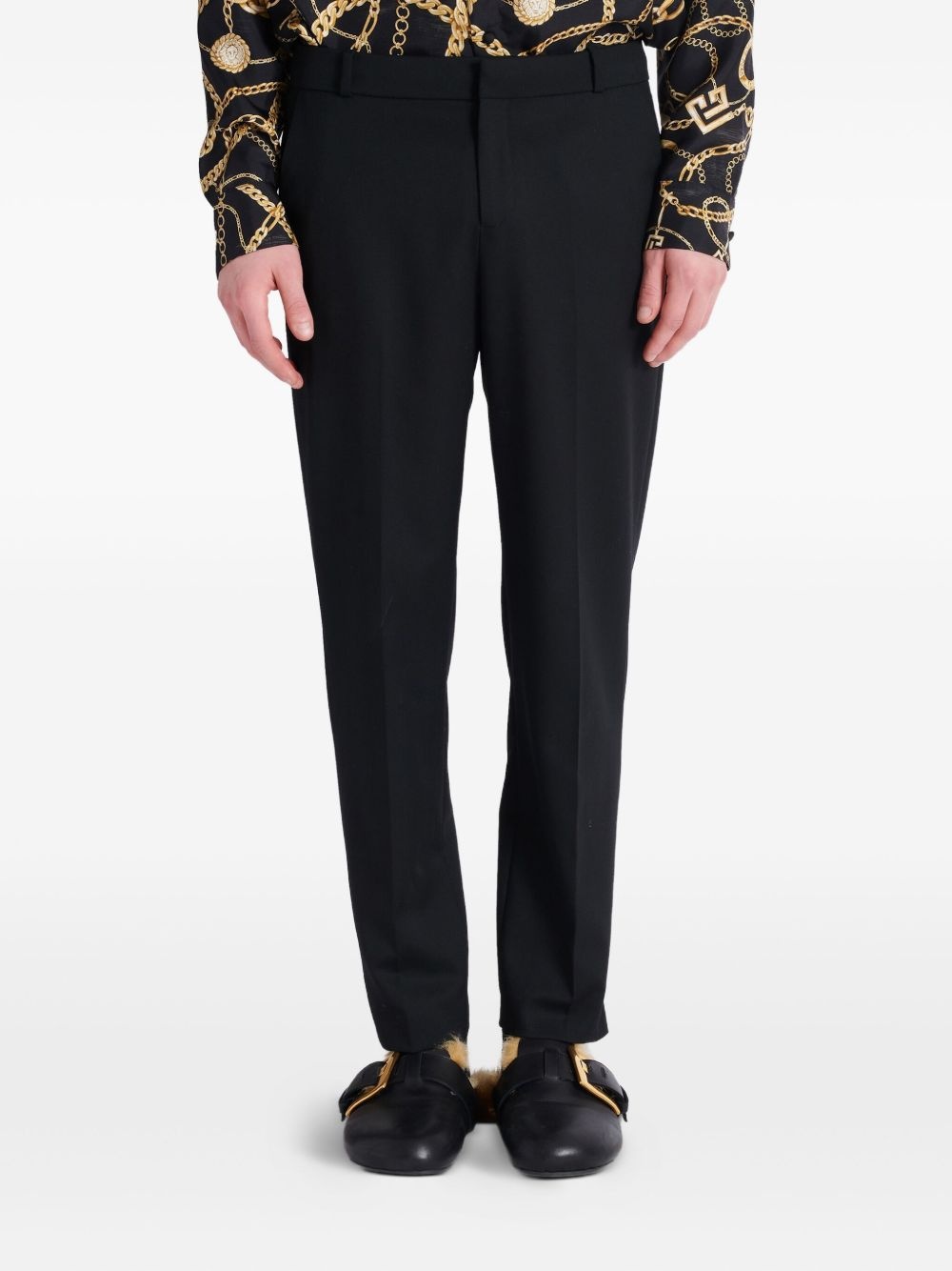 straight-leg trousers - 5