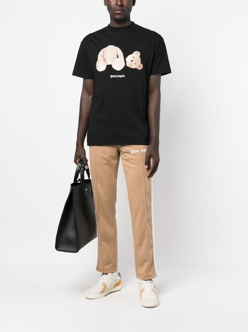 Palm Angels logo-print track pants outlook