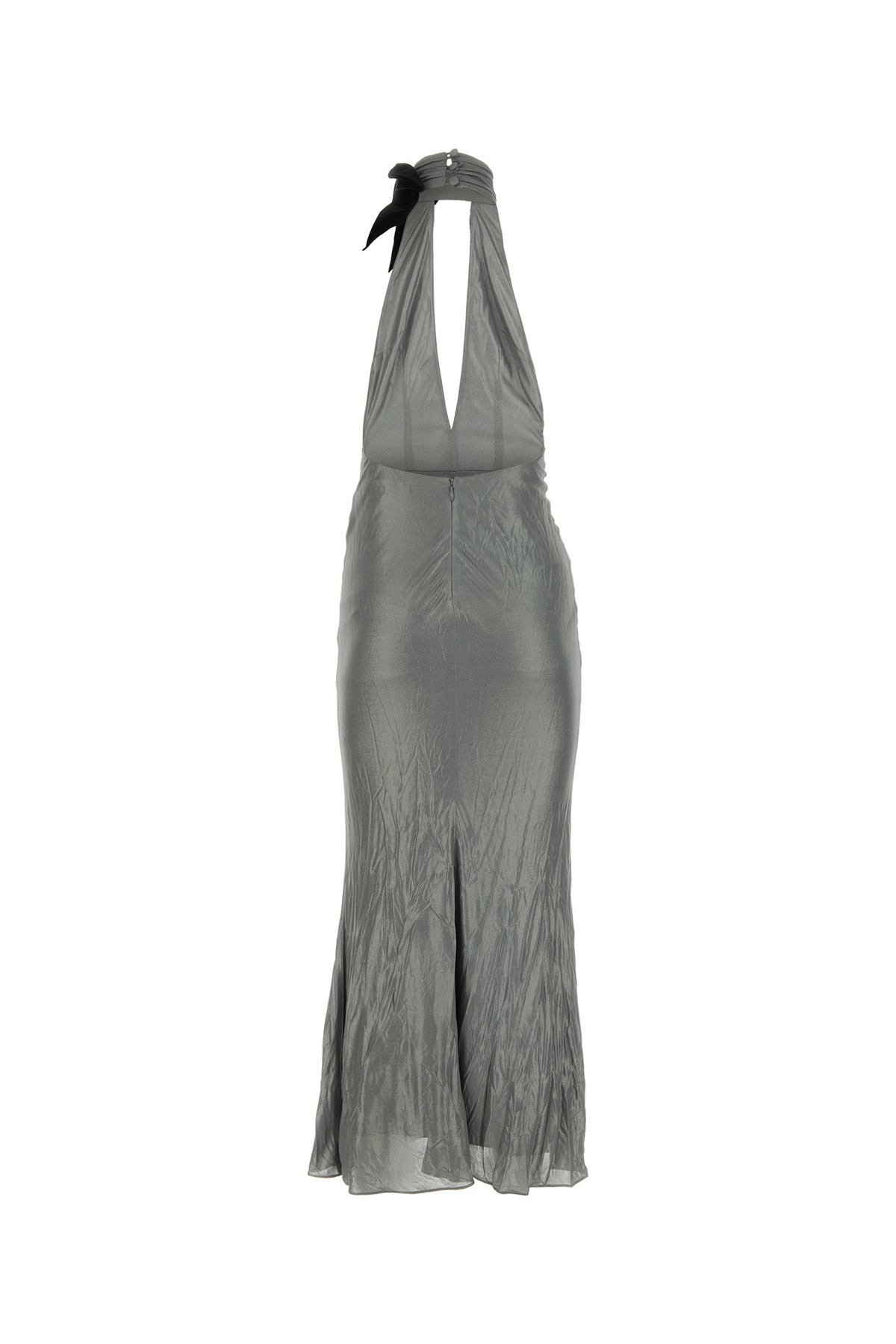 Grey viscose dress - 2