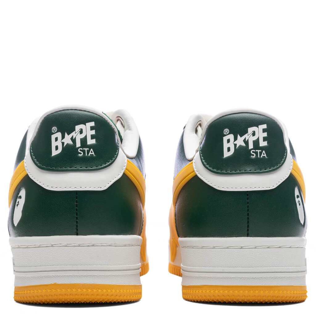 WOMEN'S BAPE STA OS #2 - GREEN/YELLOW - 4