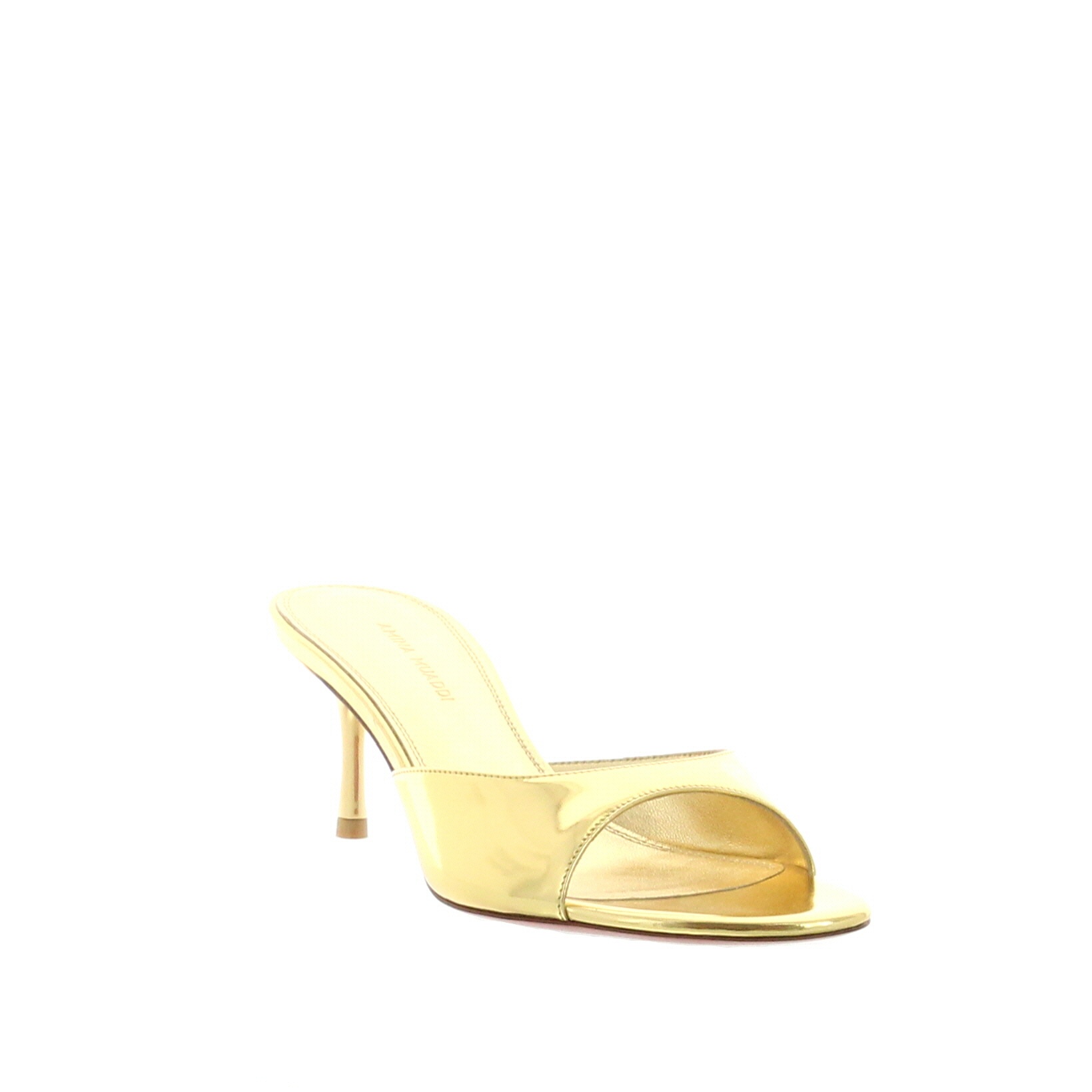 Amina Muaddi – Jeanne Slipper 60 – Gold - 2