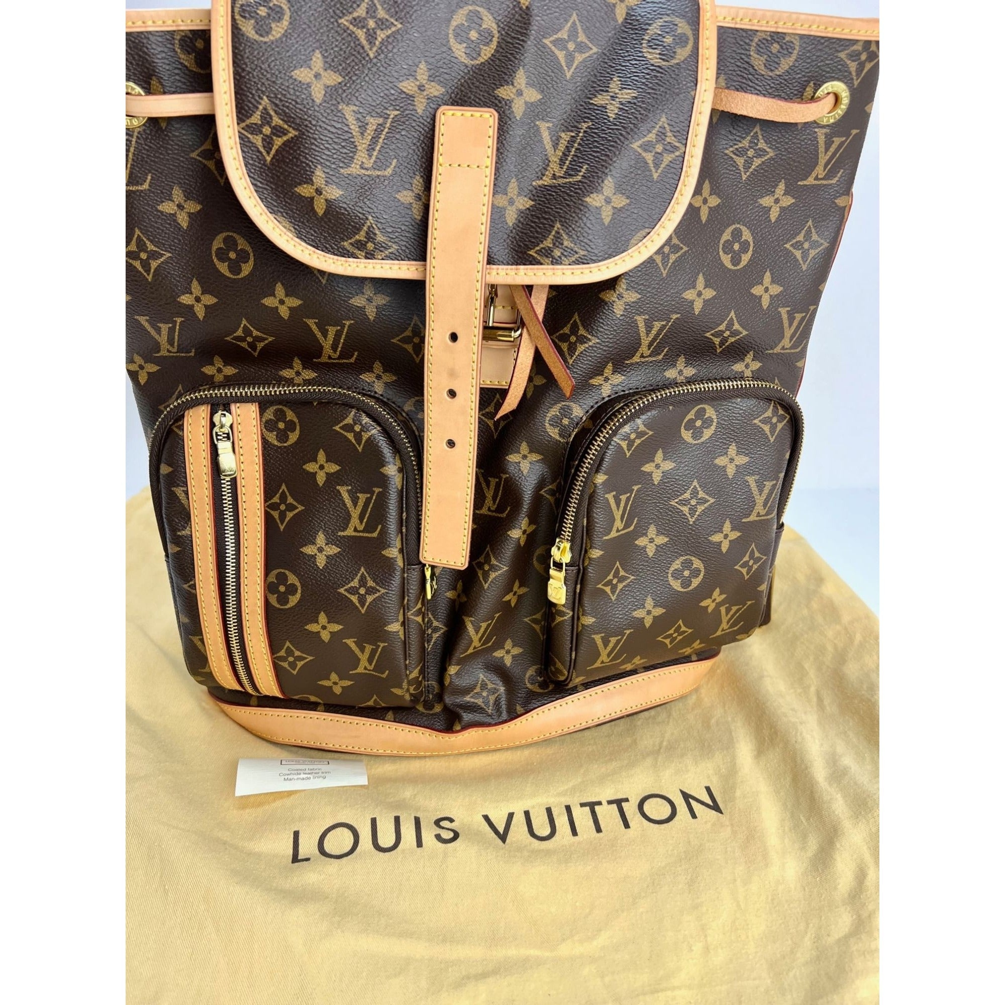 LOUIS VUITTON Bosphore Monogram Canvas Backpack - 5