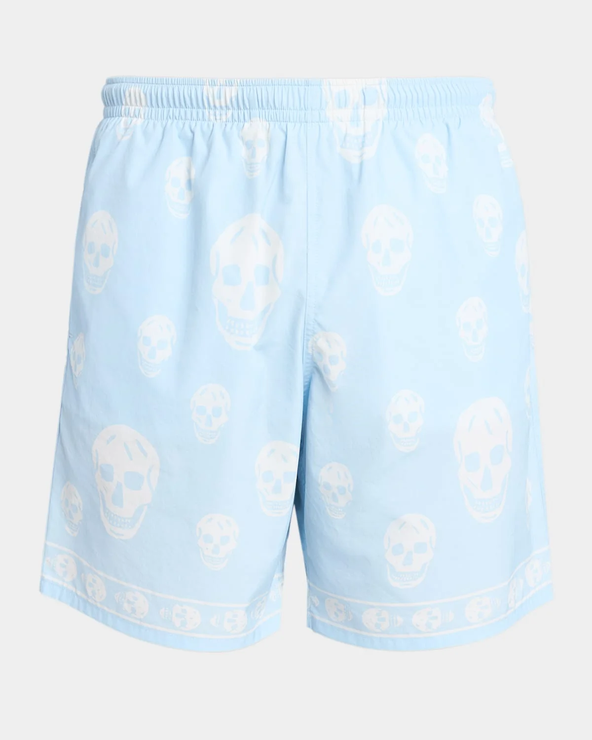 Men's Nylon Skulls Swim Trunks - 1