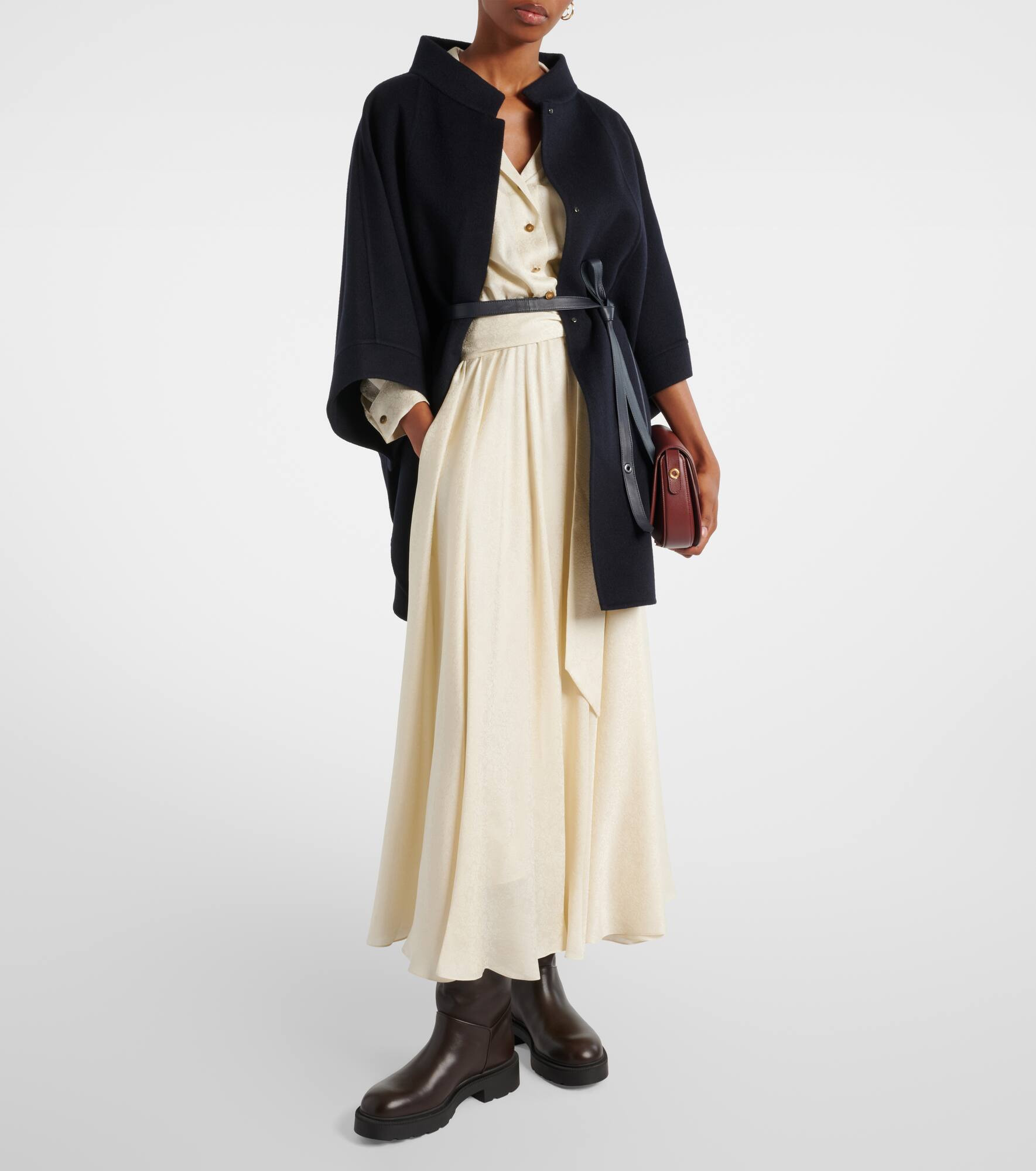 Salzburg cashmere cape - 2