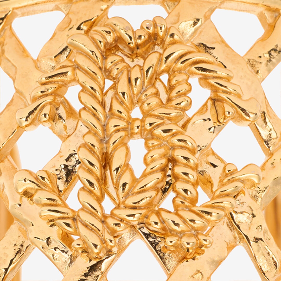 RC Monogram Cuff Bracelet - 4