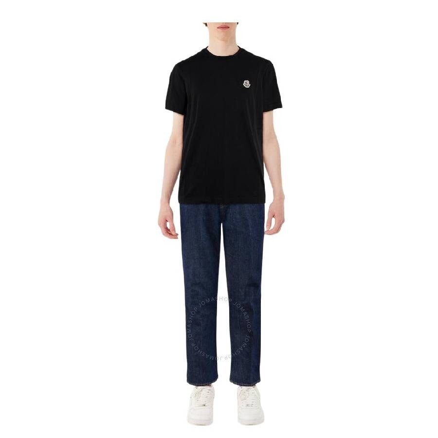 Moncler Logo-Patch Crew Neck T-Shirt - 3