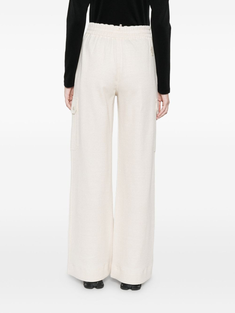 drawstring cargo-pocket trousers 4