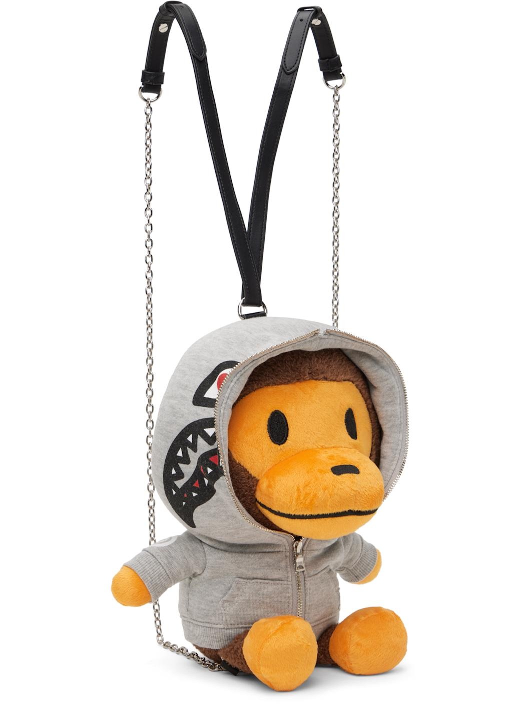 バッグ A BATHING APE BABY MILO PLUSH BACKPACK A Bathing Ape 1ST CAMO BABY MILO PLUSH DOLL BACKPACK 2L80