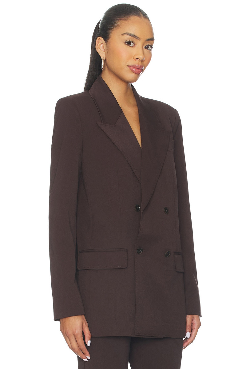 GOOD AMERICAN Essential Suiting Oversized Blazer outlook