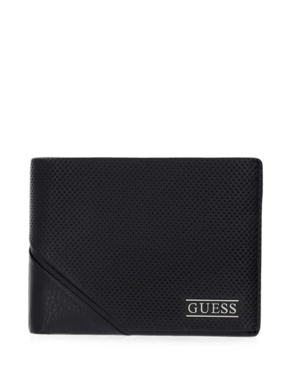 Boston perforated leather wallet - 1