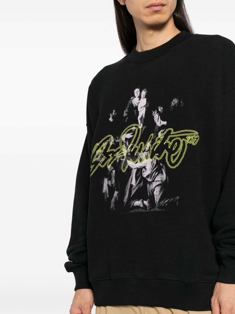 graphic-print sweatshirt - 5