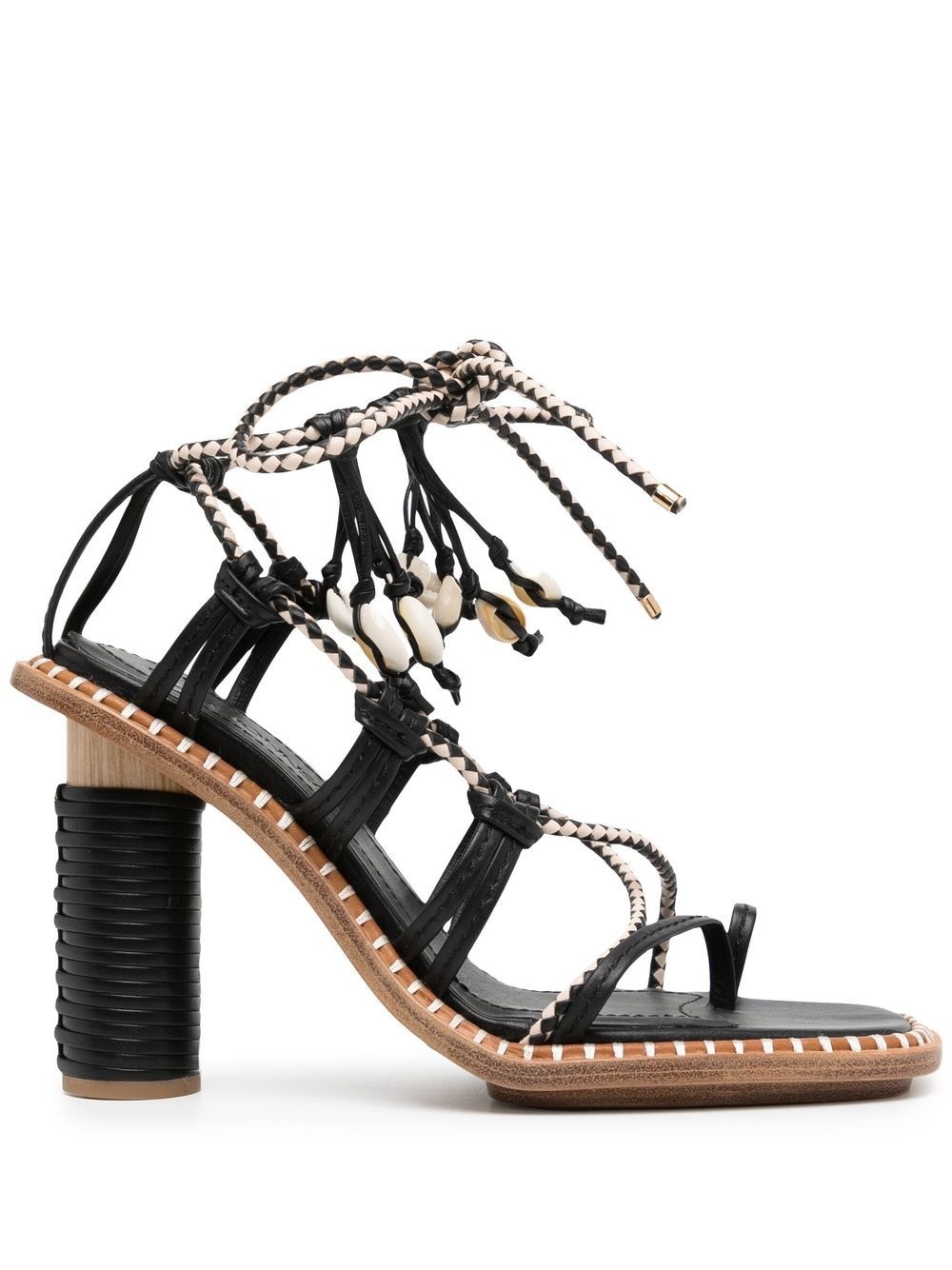 Cora seashell heeled sandals - 1