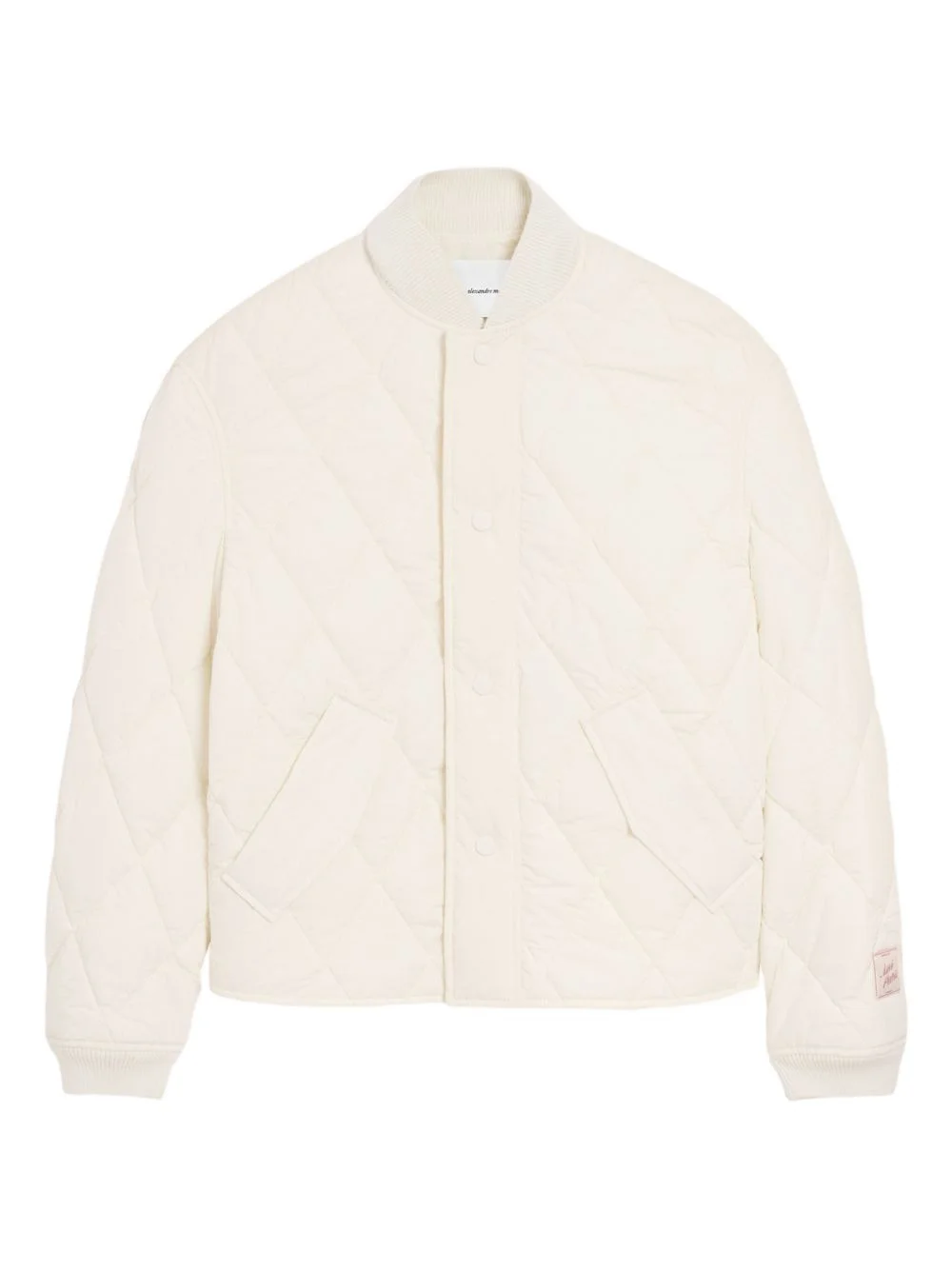 crinkled padded jacket - 1