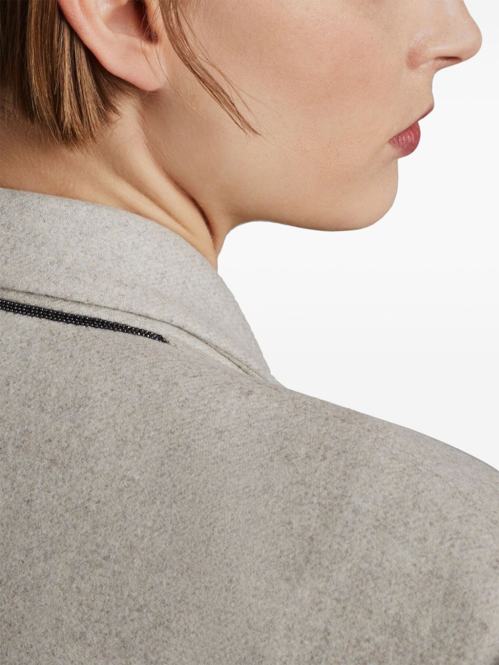 long wool coat - 5