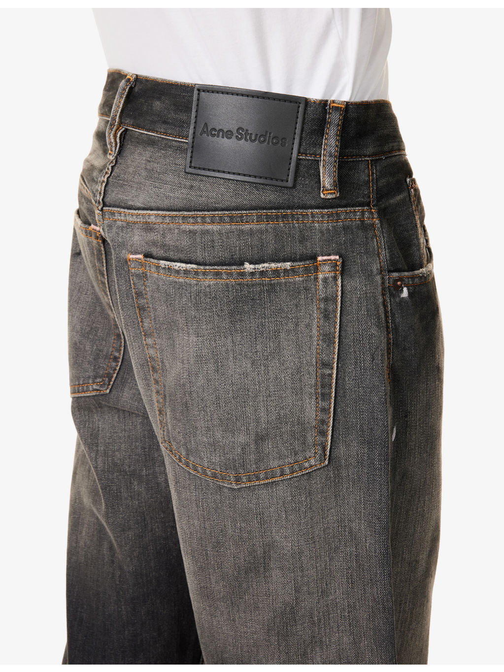 Trafalgar Wide-leg Brand-Patch Denim Jeans - 5