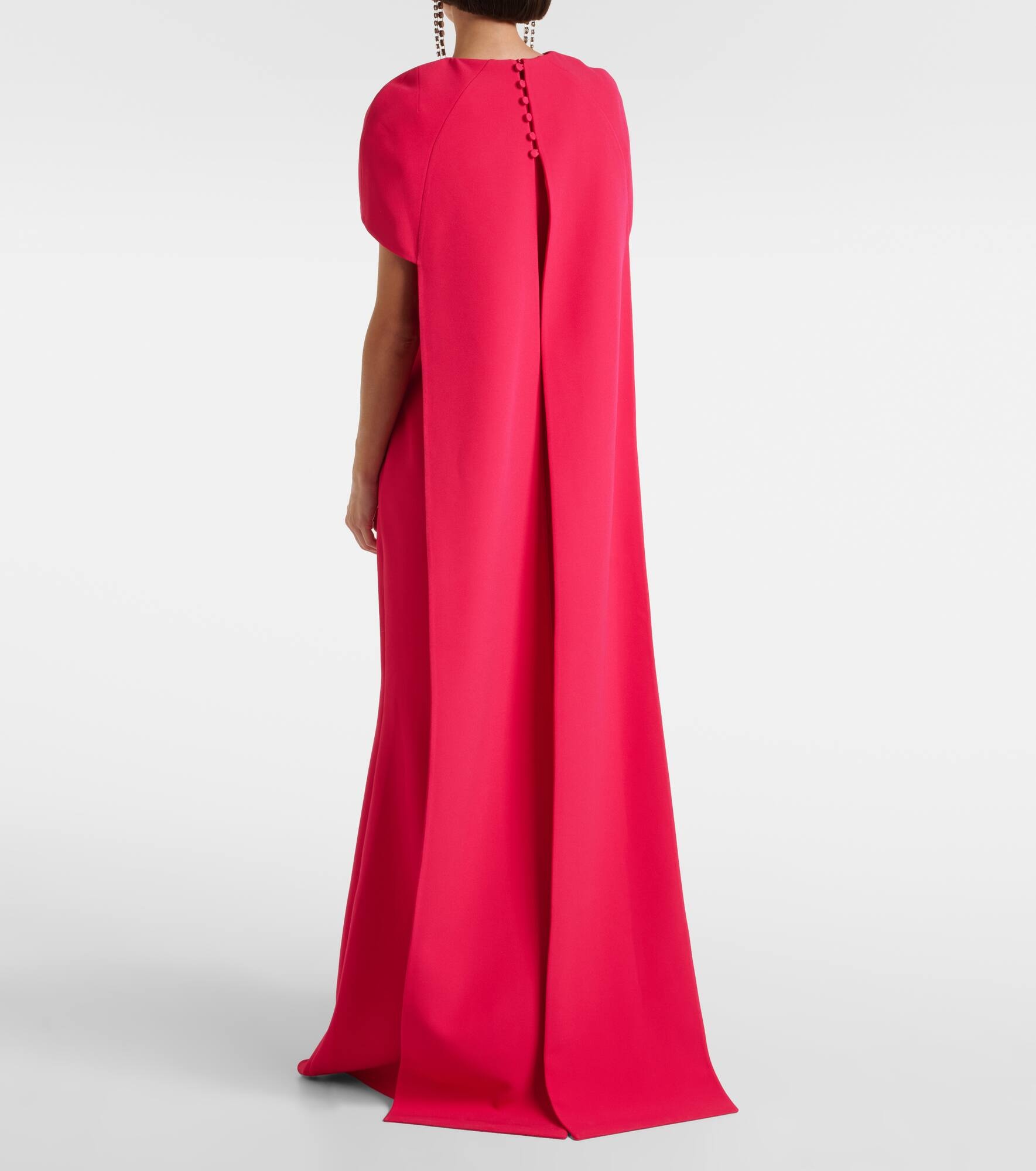 Ginkgo caped gown - 3