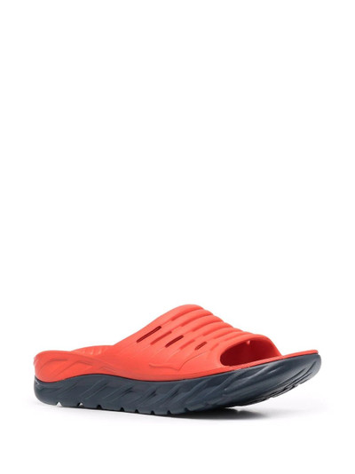 HOKA ONE ONE Recovery open-toe slides outlook