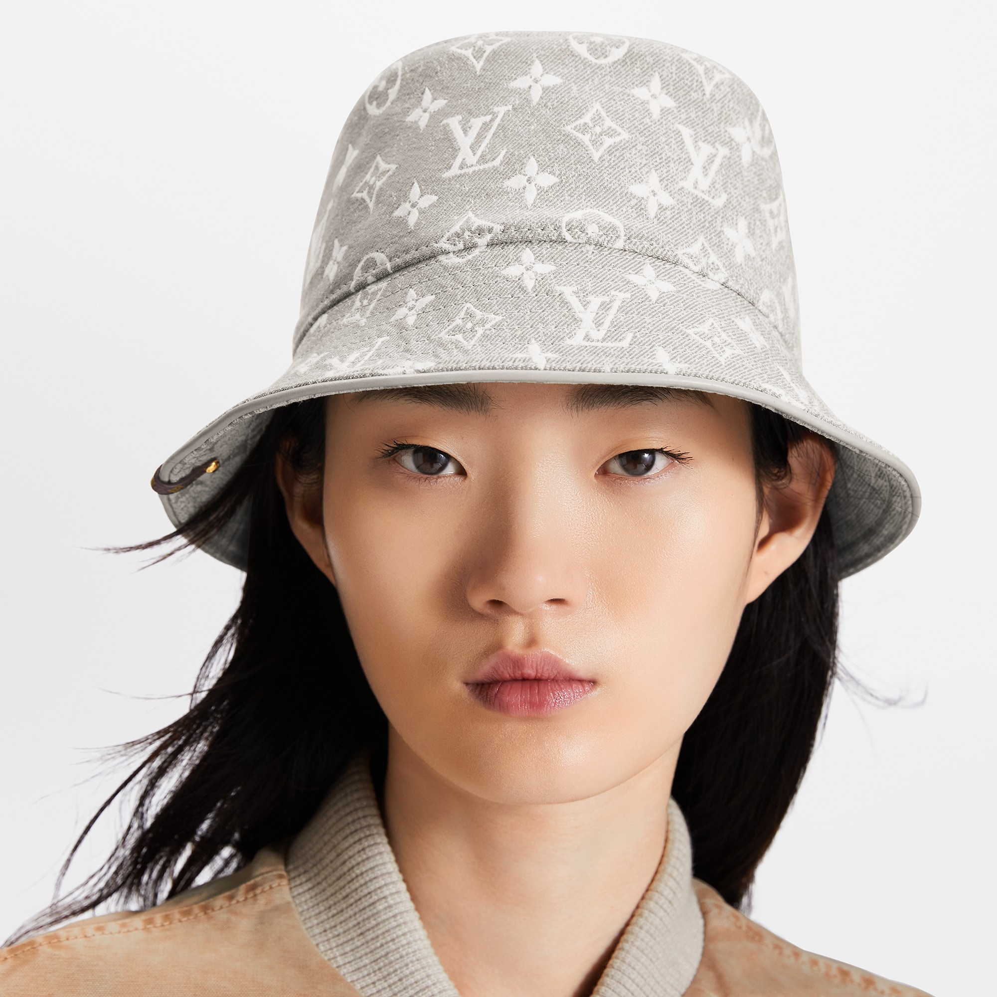 Monogram Jacquard Denim Bucket Hat - 2