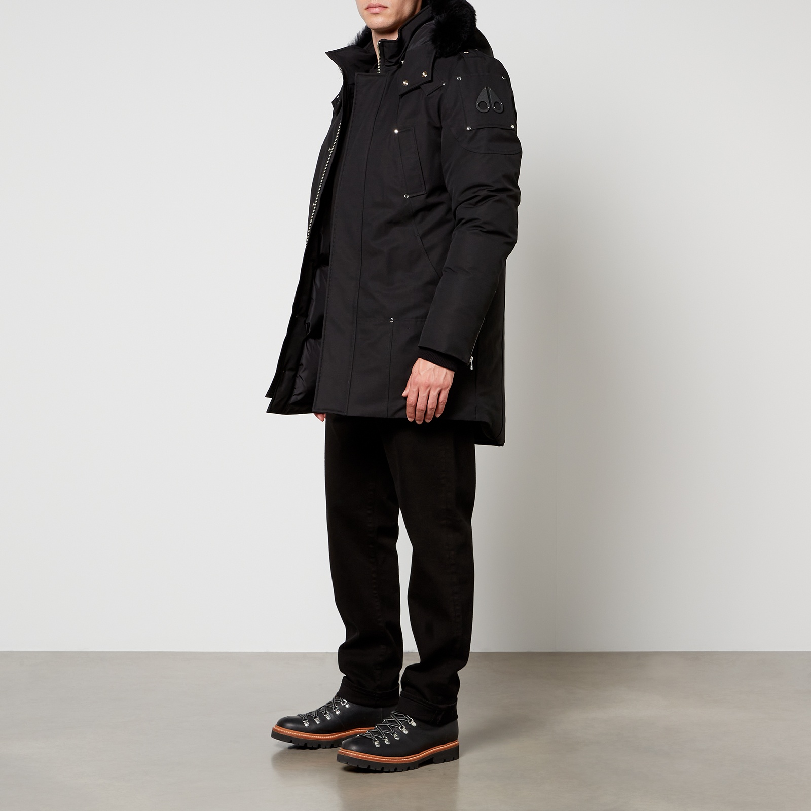 Moose Knuckles Stirling Shearling-Trimmed Cotton and Nylon-Blend Parka - 3