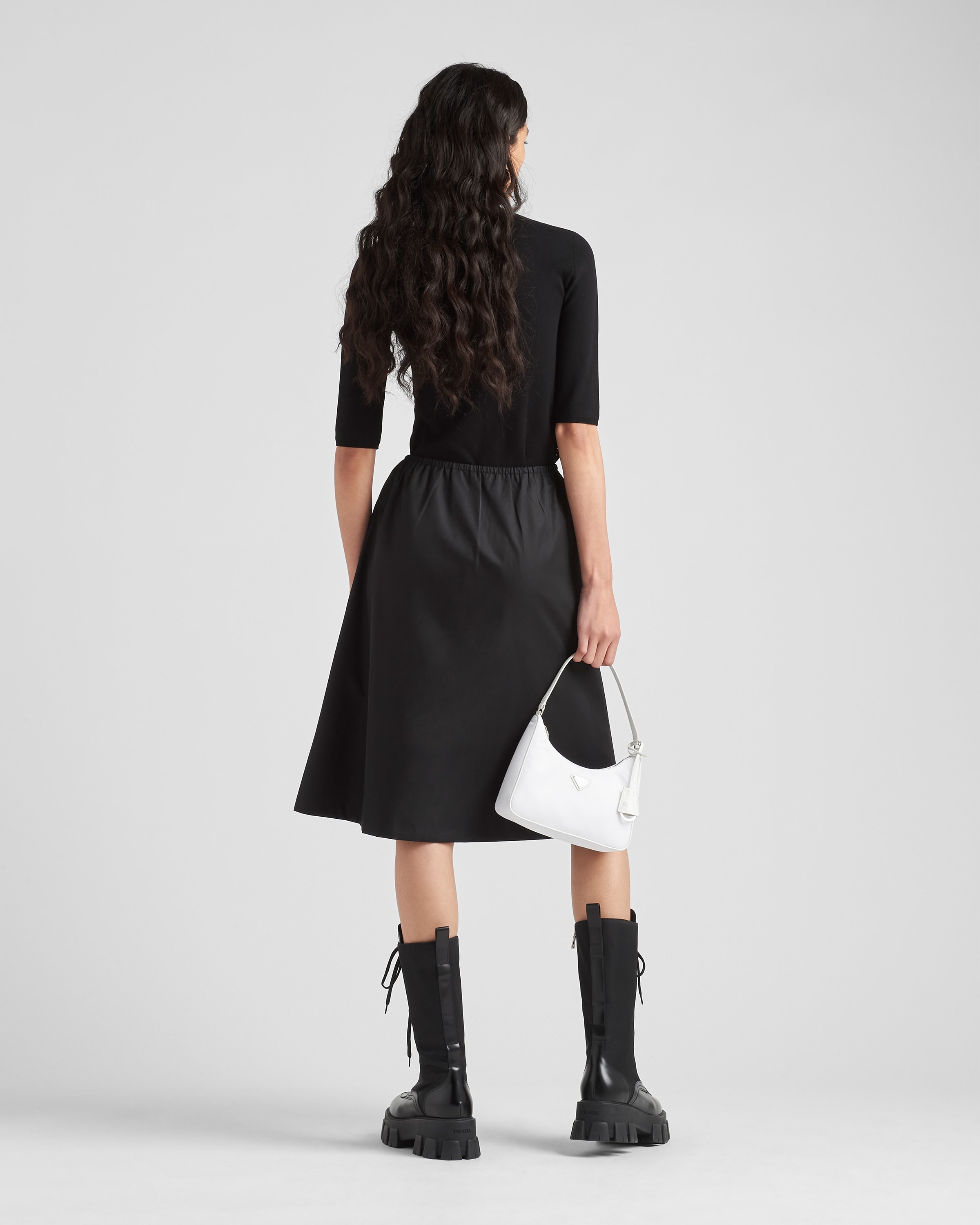 Wool and viscose turtleneck sweater - 5