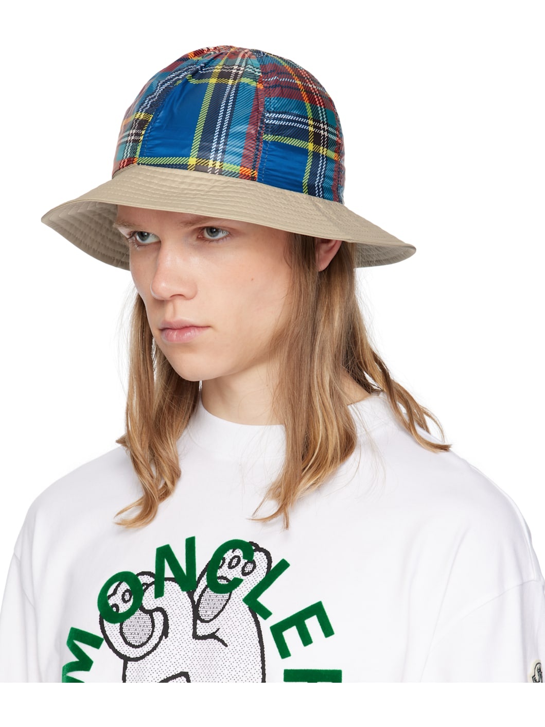 Moncler x FRGMT Beige Reversible Bucket Hat - 5
