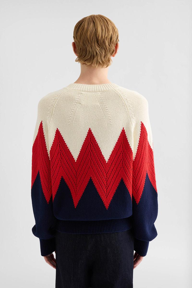 Cotton Pointelle Sweater 5