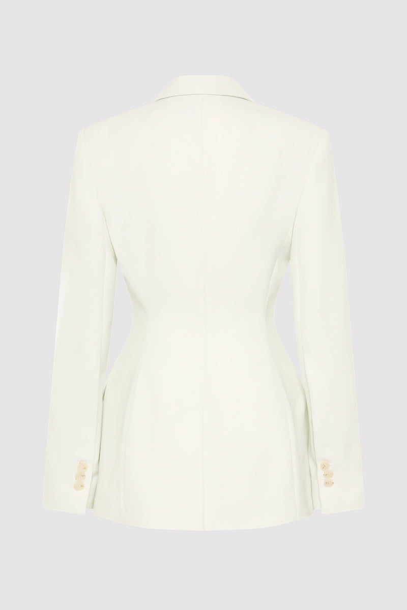 Contour Blazer - White - 8