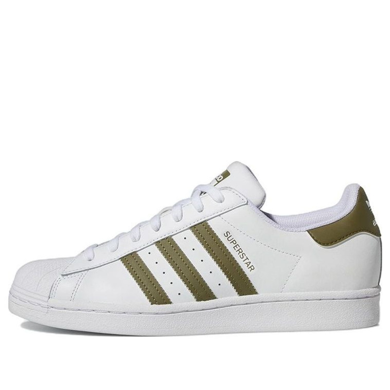 adidas Superstar '화이트 포커 올리브' HP5501 - 1