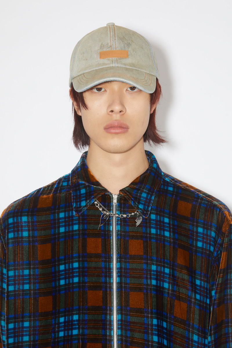 Tartarn zippered shirt - Blue multi 4