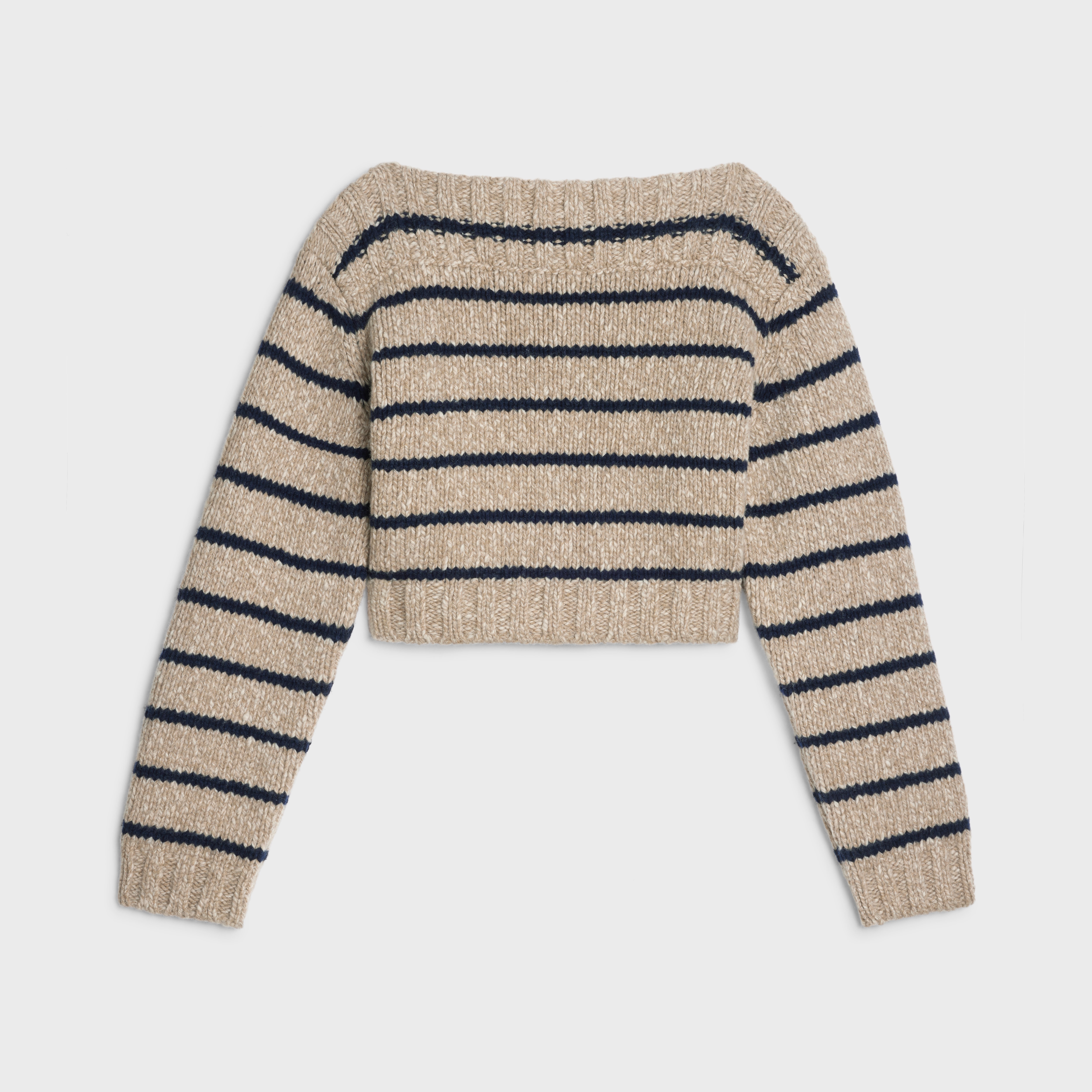 Marinière Boat neck sweater in wool - 2