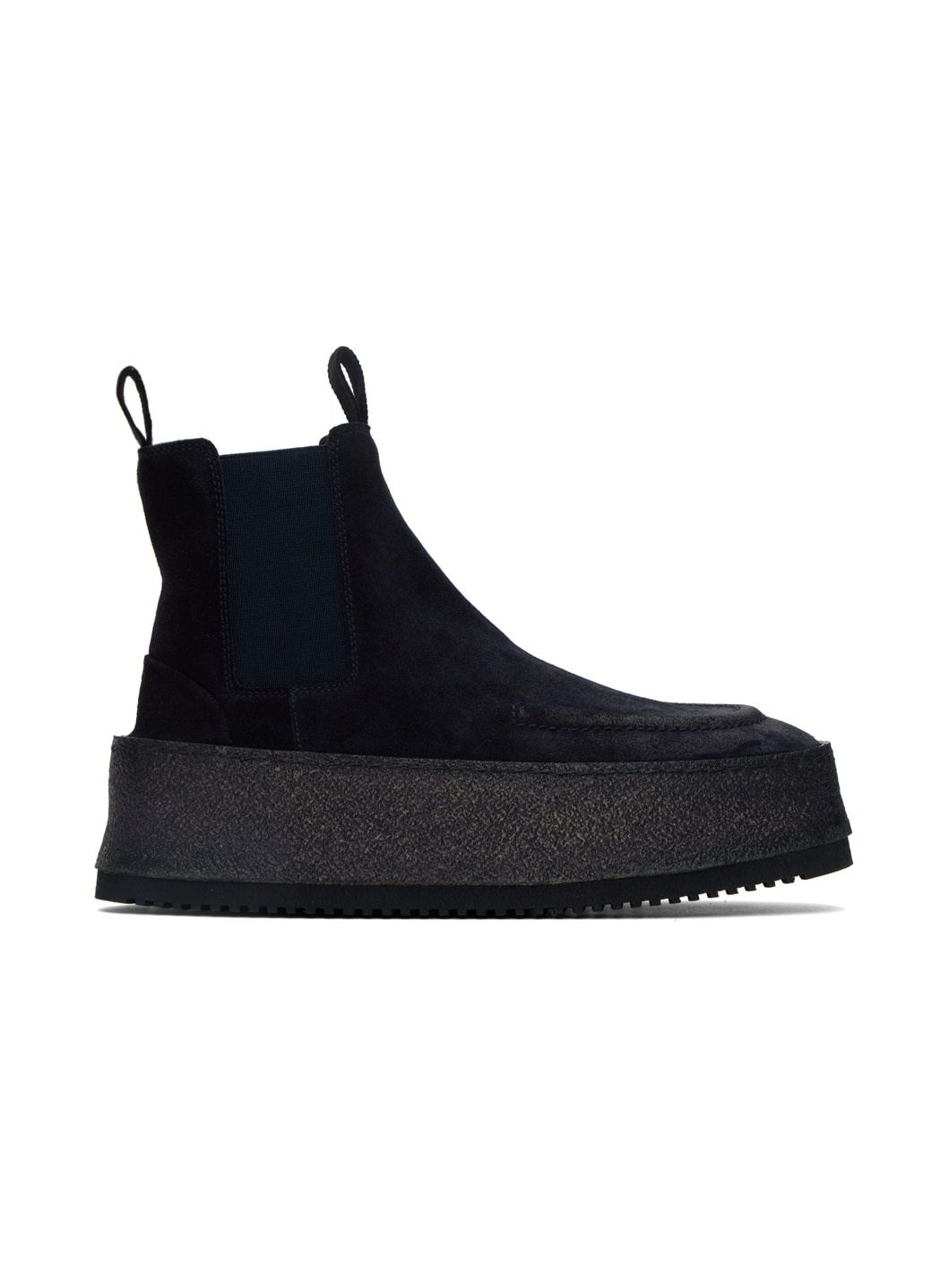 SSENSE Exclusive Navy Parapana Beatles Boots - 1