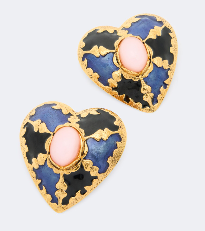 Embellished clip-on earrings 4