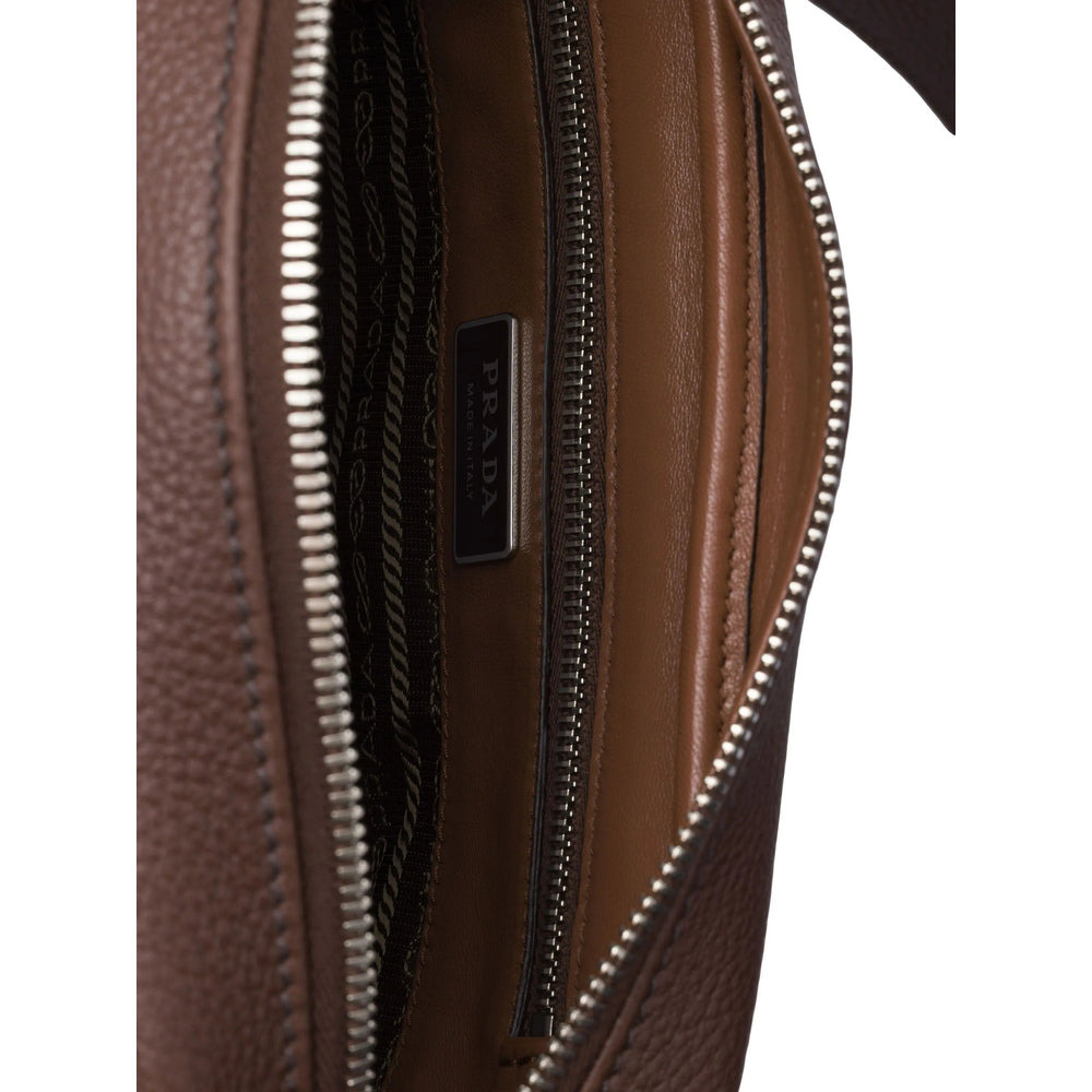 Prada Brown Shoulder Bags Men - 5