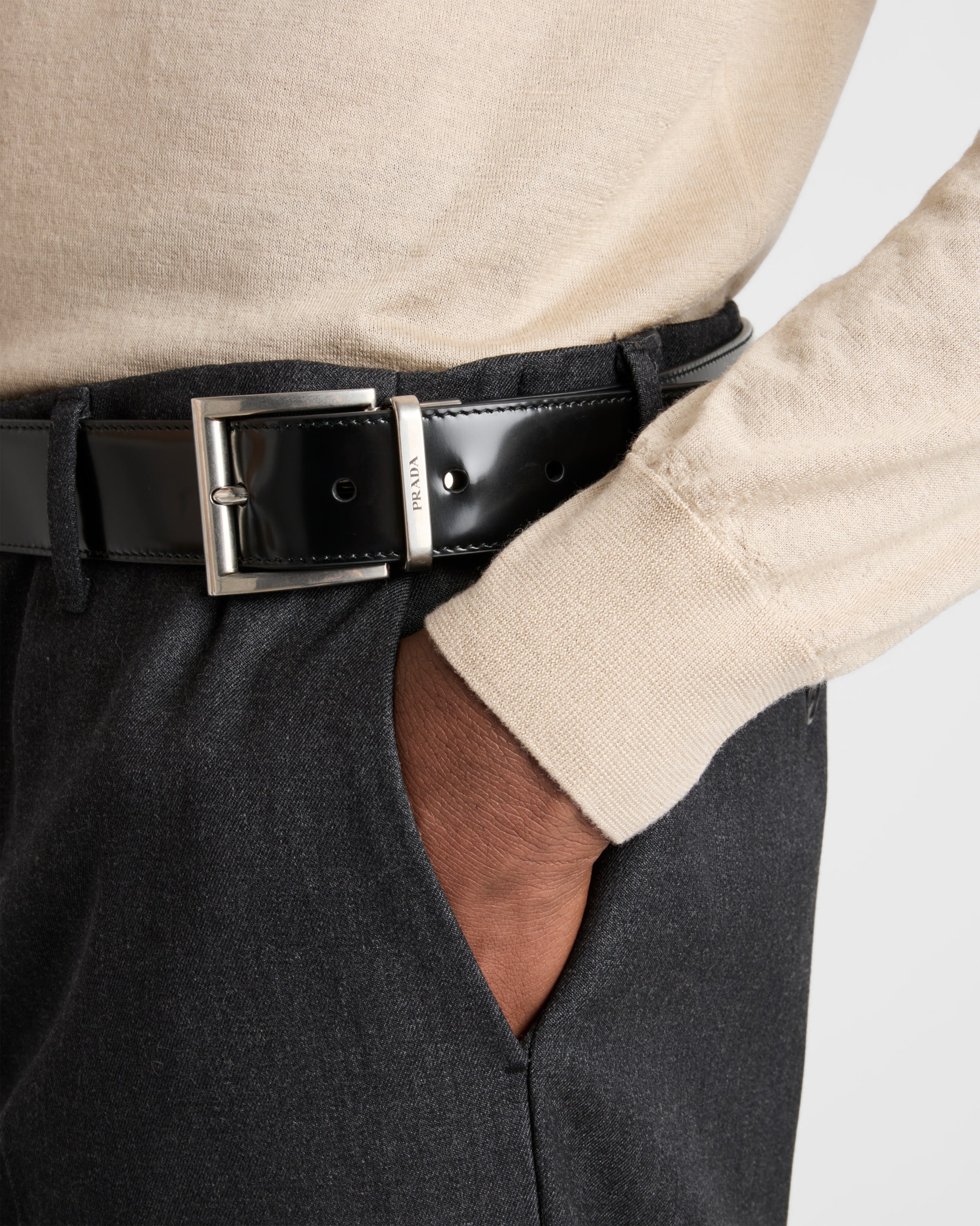Cashmere and silk polo shirt - 4