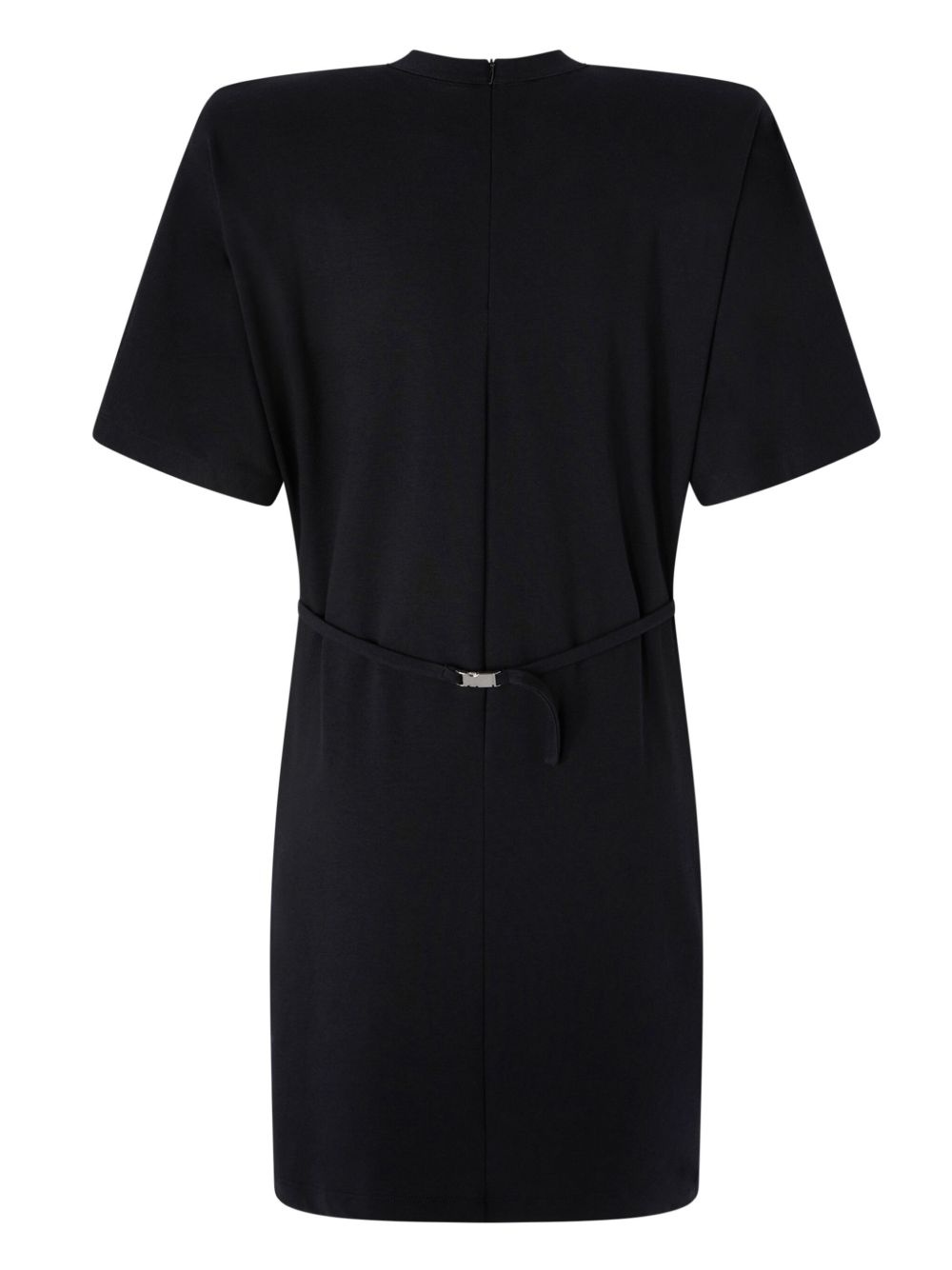 belted short dress - 2