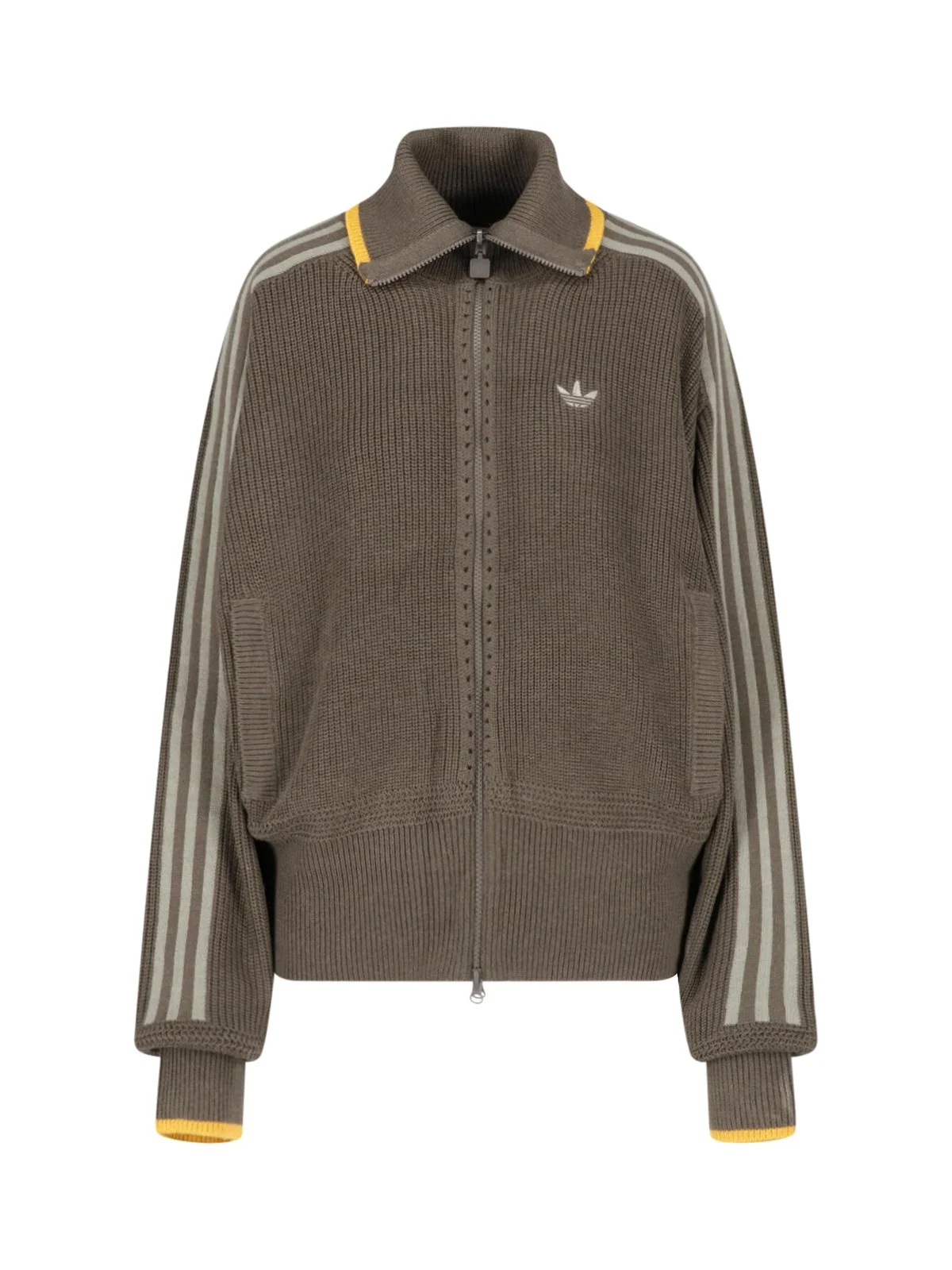 ZIP KNIT SWEATSHIRT "FIREBIRD" - 1