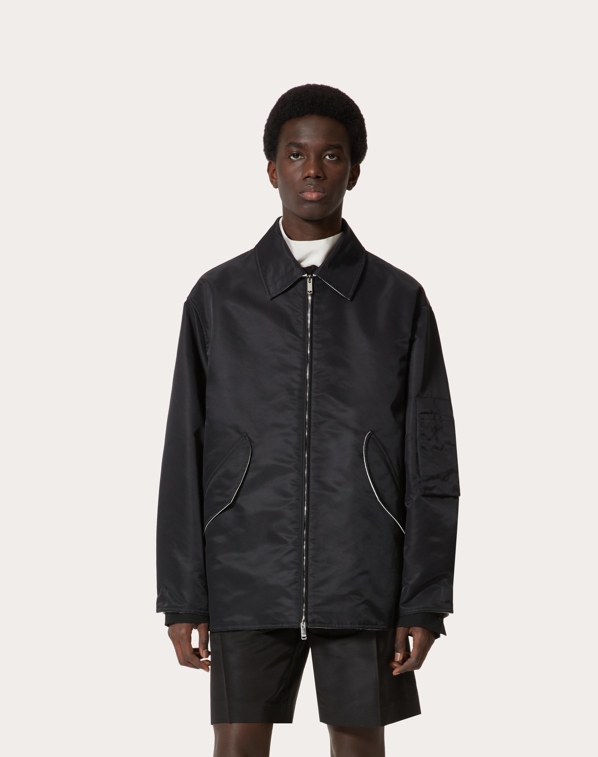 NYLON BOMBER JACKET - 3