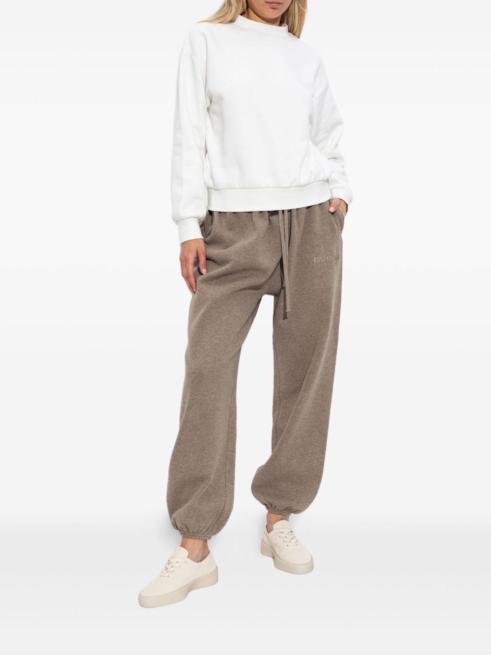 crew-neck fleece sweatshirt - 2