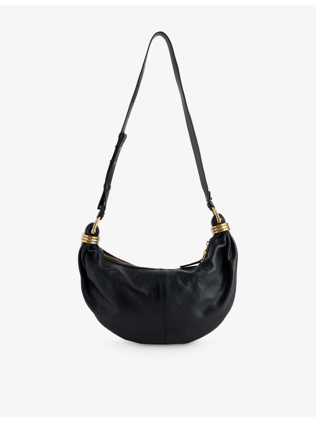 Bracelet small leather clutch bag - 6