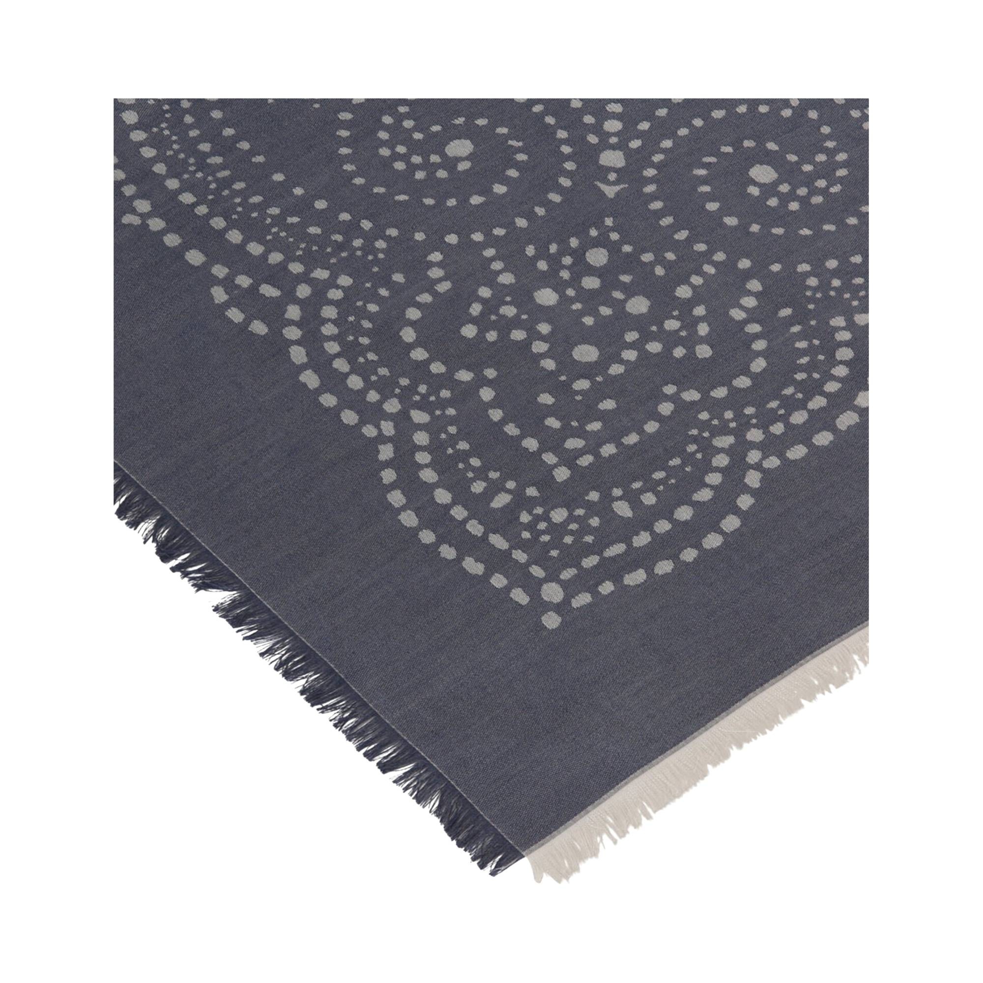 Givenchy Bandana Pattern Woven Shawl 'Steel/Blue' - 2