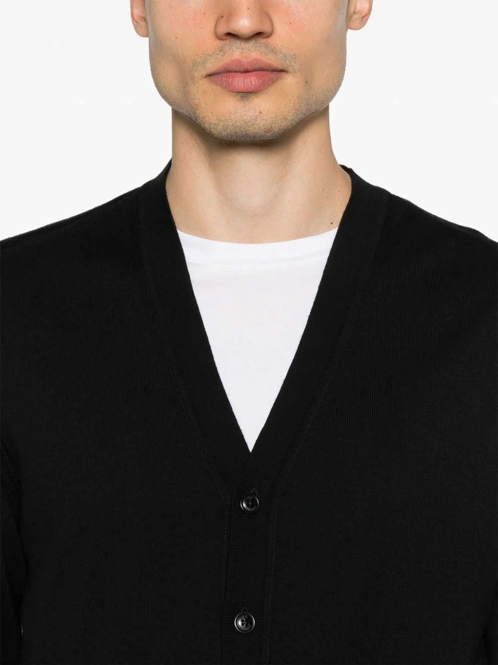 Lens-detail cardigan - 5