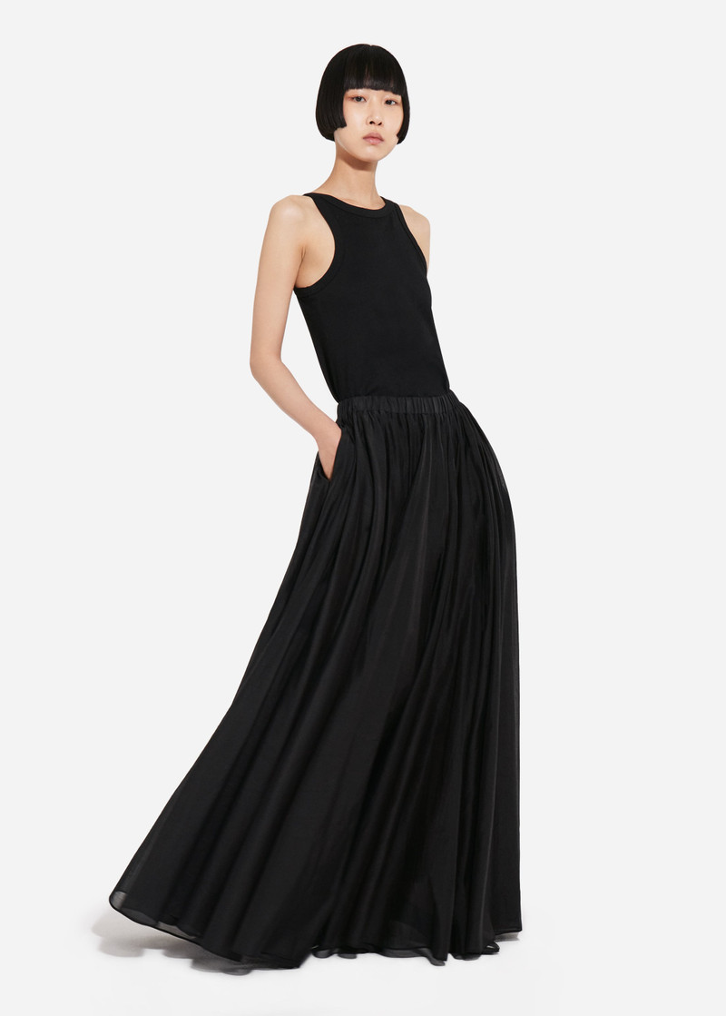 CO Crinoline Double Layer Skirt in Cotton Silk Voile outlook