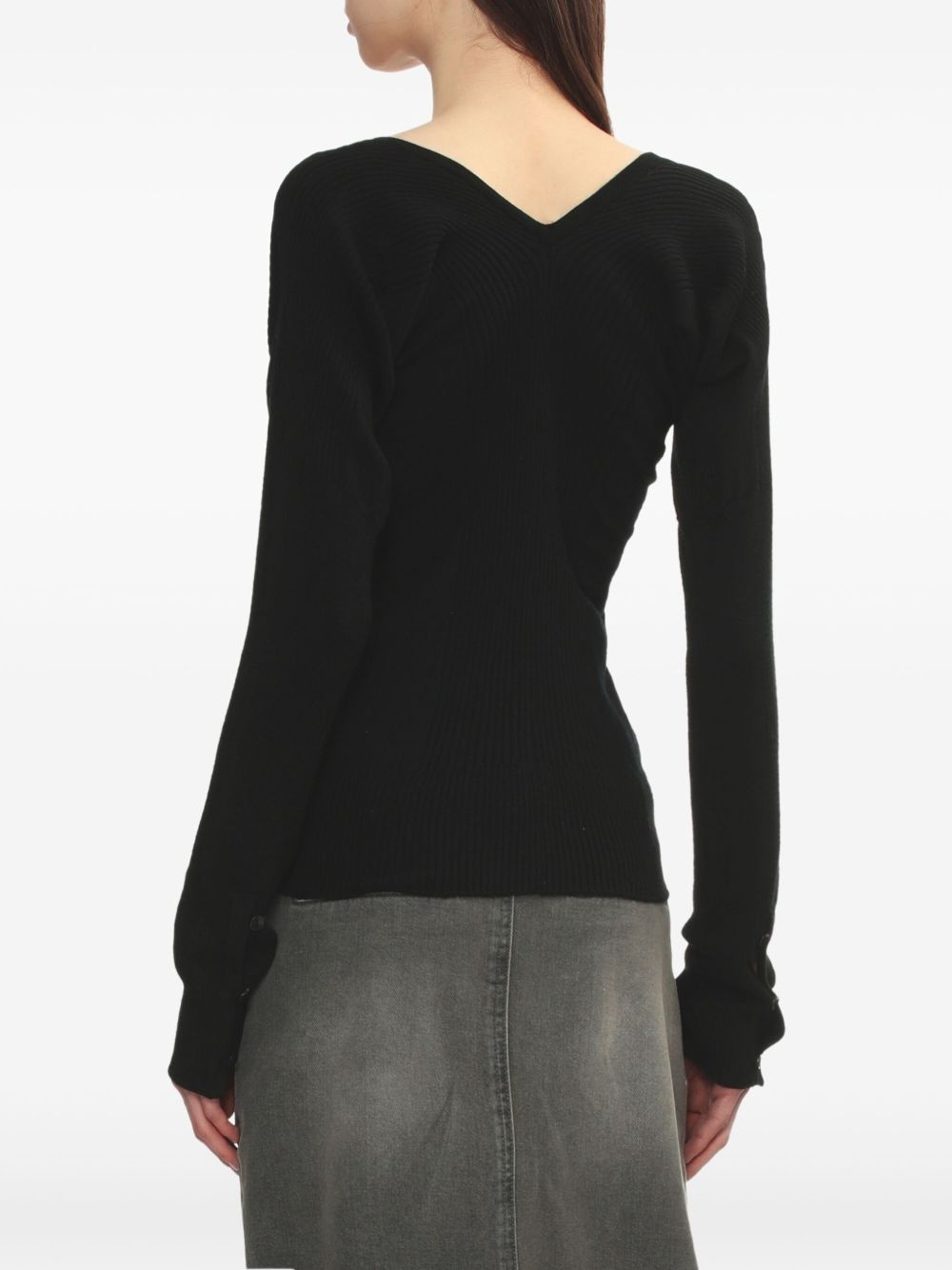 wool cardigan - 4