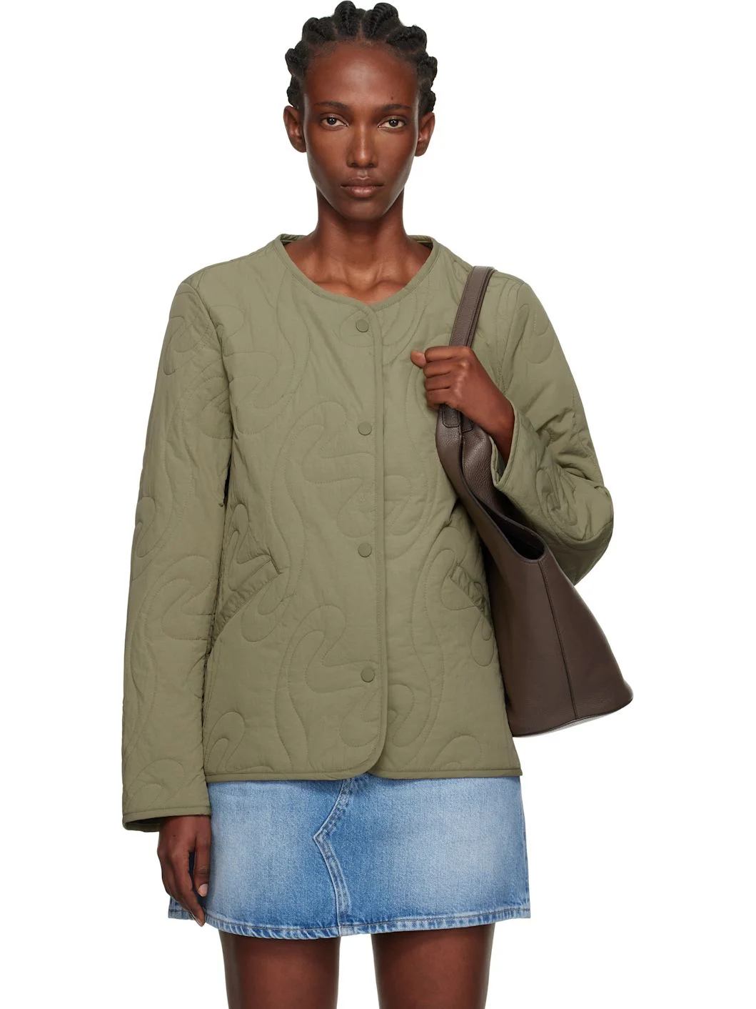 Green Light Padded Jacket - 1