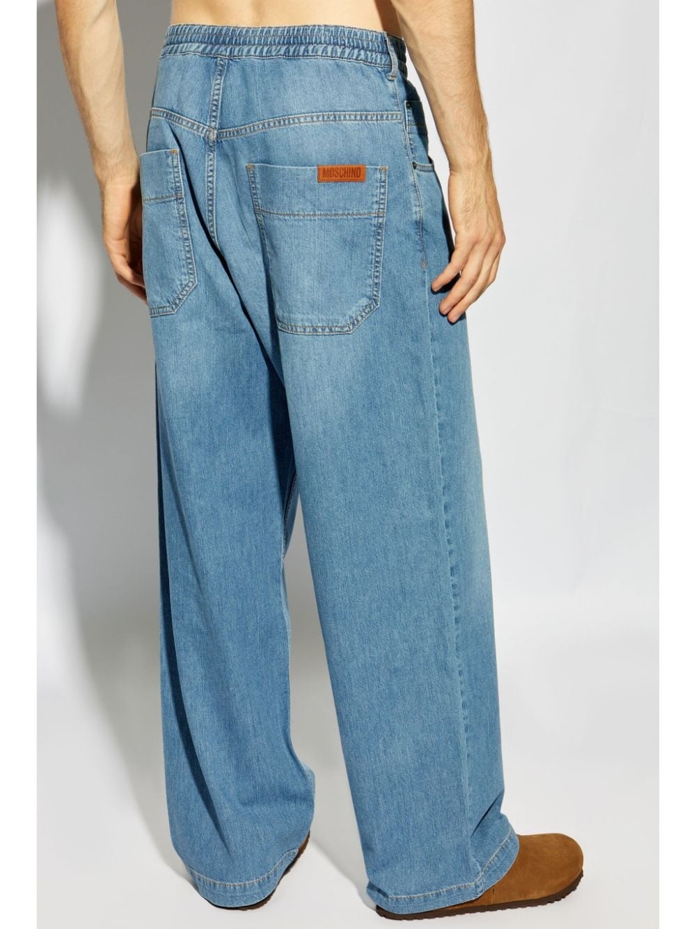 wide-leg jeans - 4