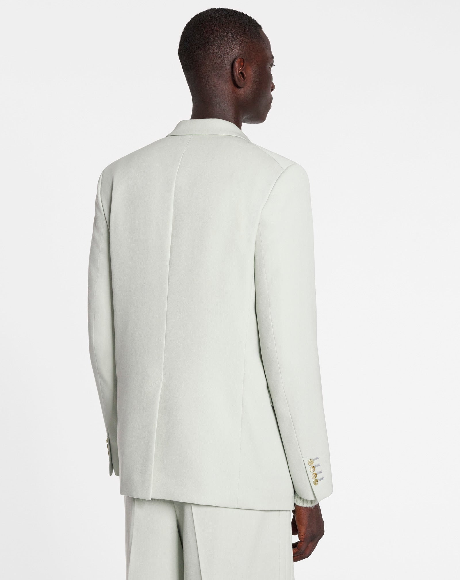 SINGLE-BREASTED BOXY JACKET - 4