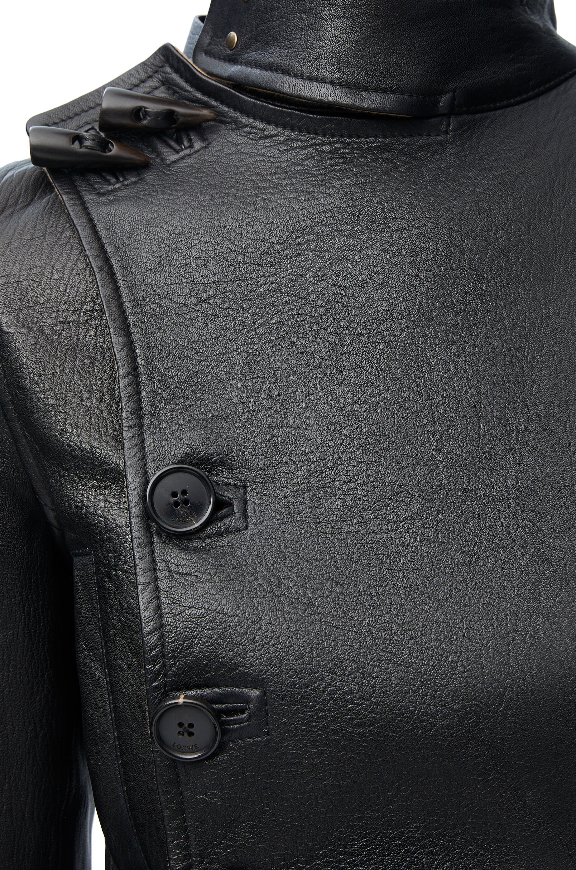Biker jacket in nappa lambskin - 5